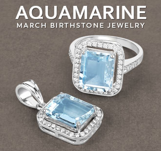 Buy March Birthstone Jewelry