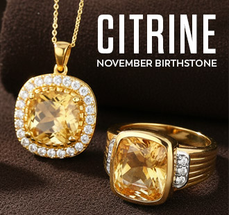 Buy Citrine Jewelry - November Birthsone Jewelry from Quintessenc Jewelry